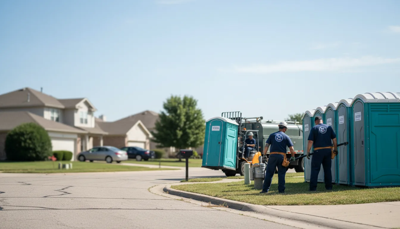 Porta Potty Rental in Arkoma, OK near me